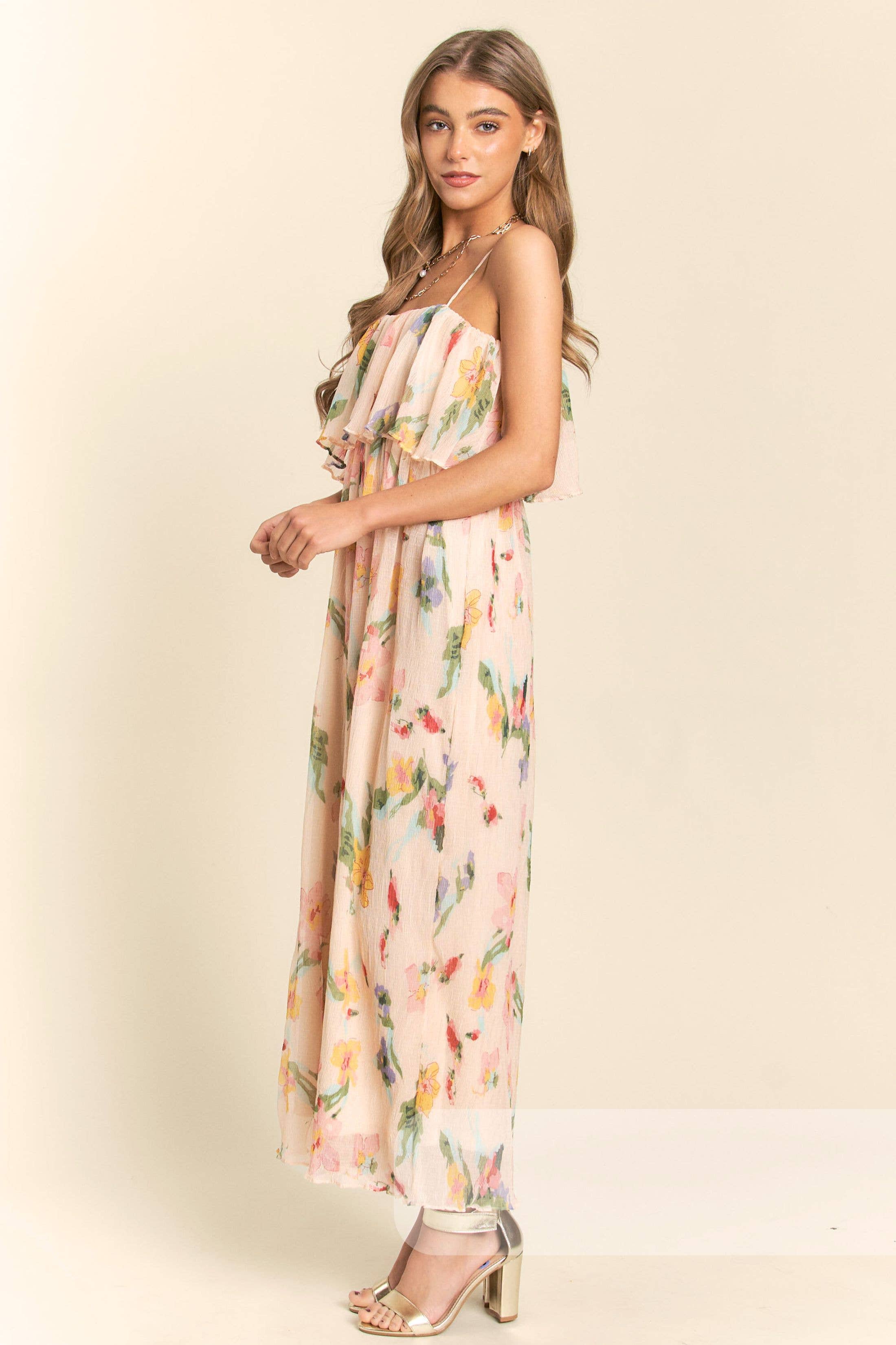 Floral Jumpsuit - Styled by Ashley Brooke