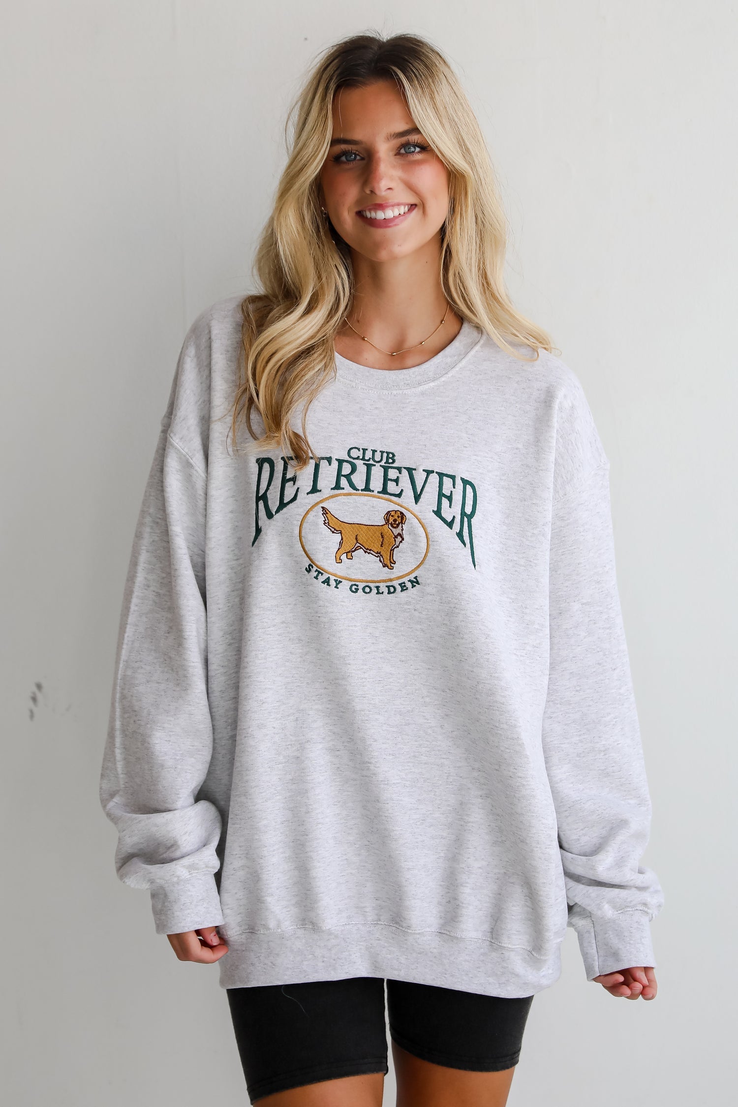 Club Retriever Oversized Sweatshirt - Styled by Ashley Brooke