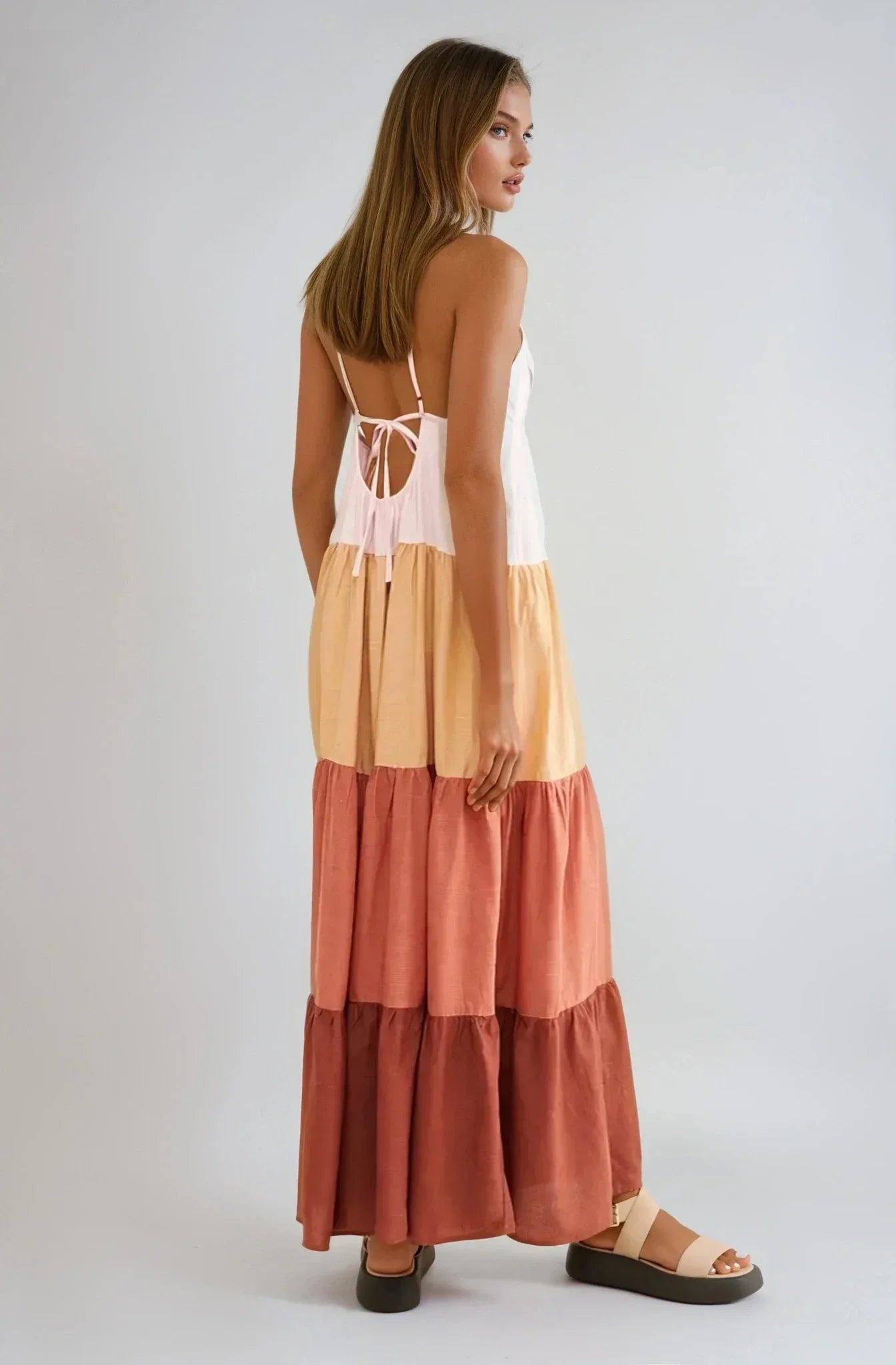 The Raya Colorblock Maxi Dress - Styled by Ashley Brooke