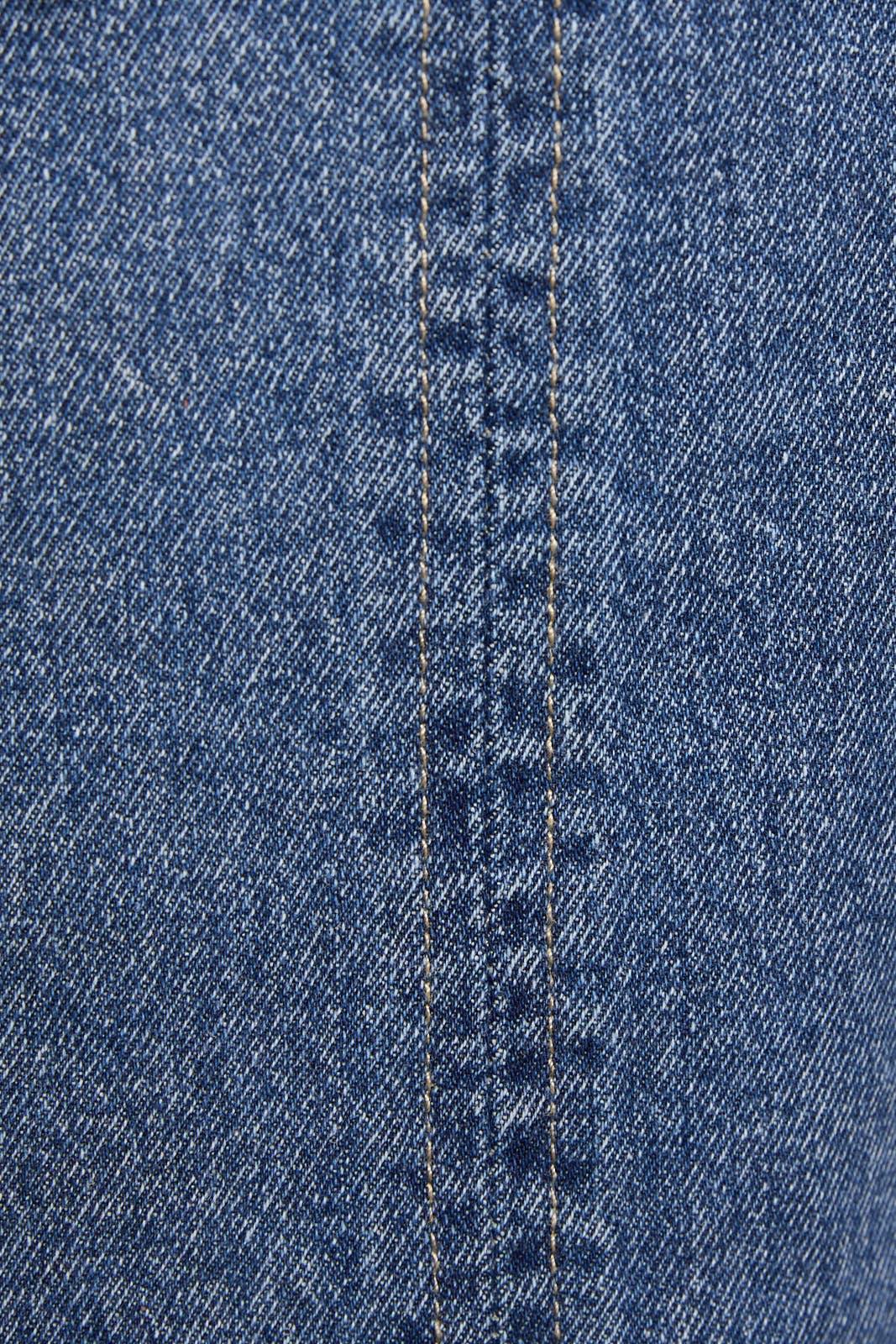 Lace-Up Bow Detail Denim Mini Dress - Styled by Ashley Brooke