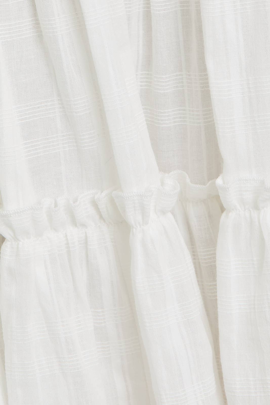 White Tiered Mini Dress - Styled by Ashley Brooke