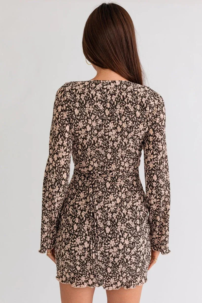 Long Sleeve Mini Dress - Styled by Ashley Brooke