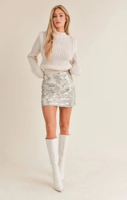 Braided Detail Sweater - Styled by Ashley Brooke