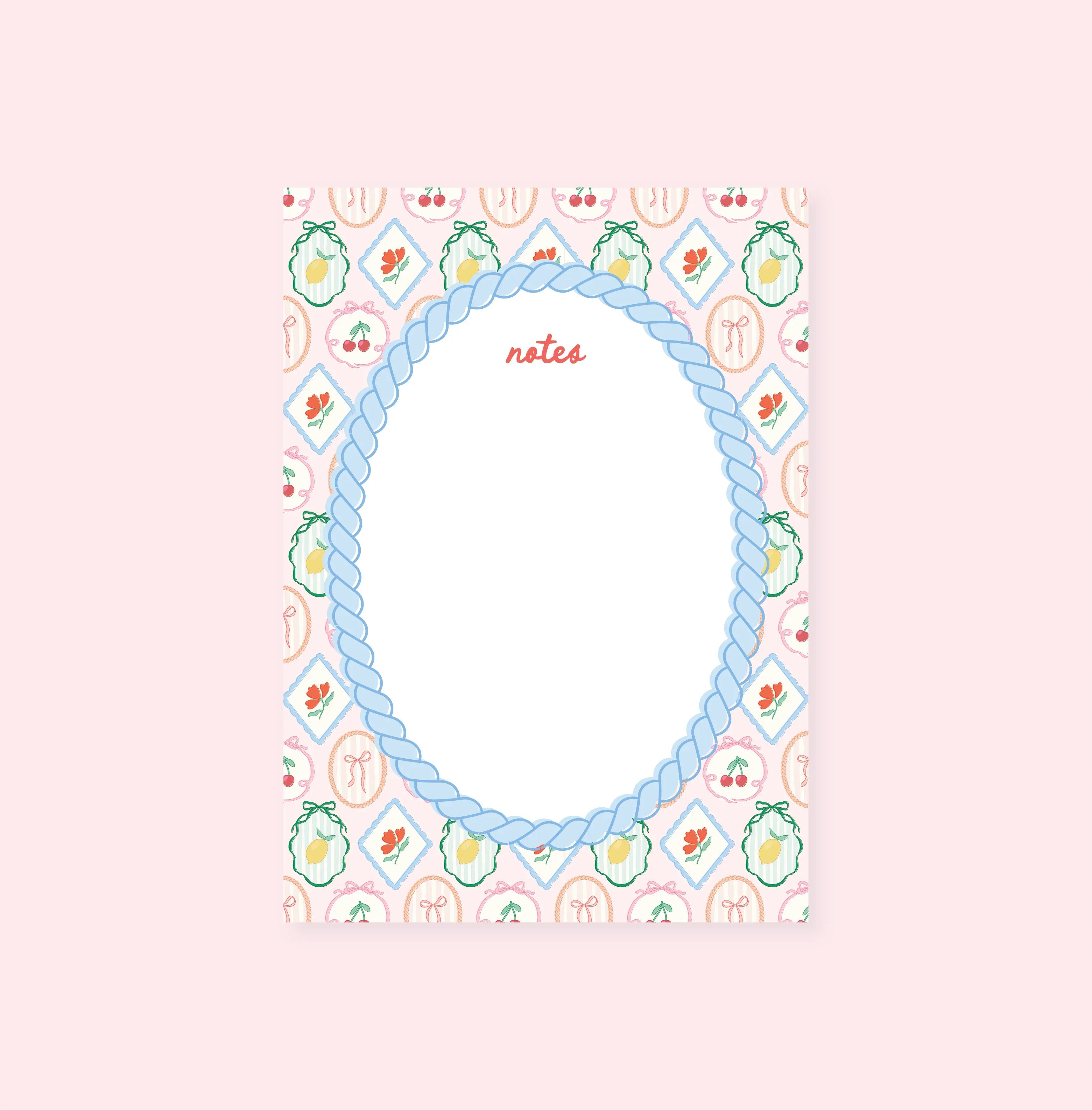 Fruit Patchwork Notepad - Styled by Ashley Brooke