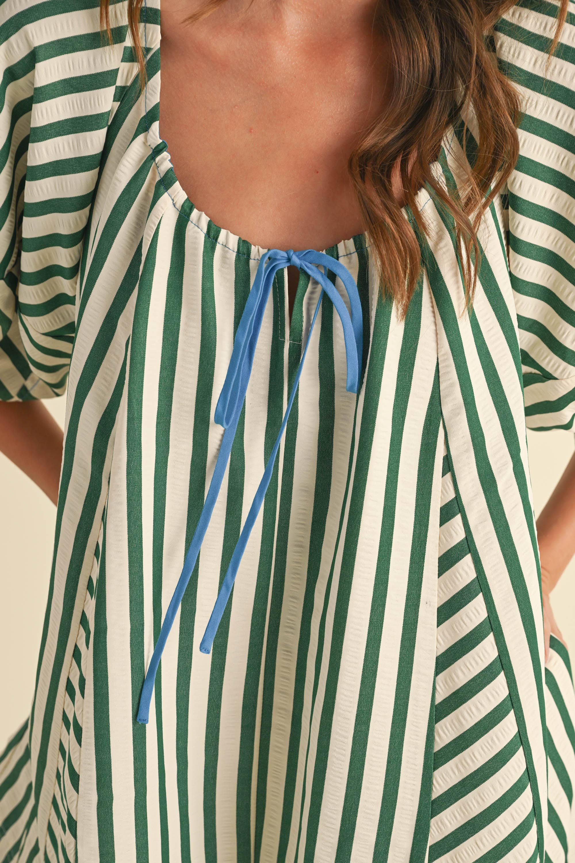 Bop Around Playsuit Romper in Green - Styled by Ashley Brooke