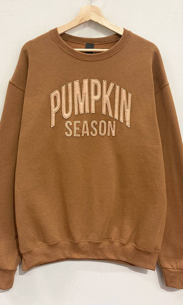 Pumpkin Season Oversized Sweatshirt - Styled by Ashley Brooke