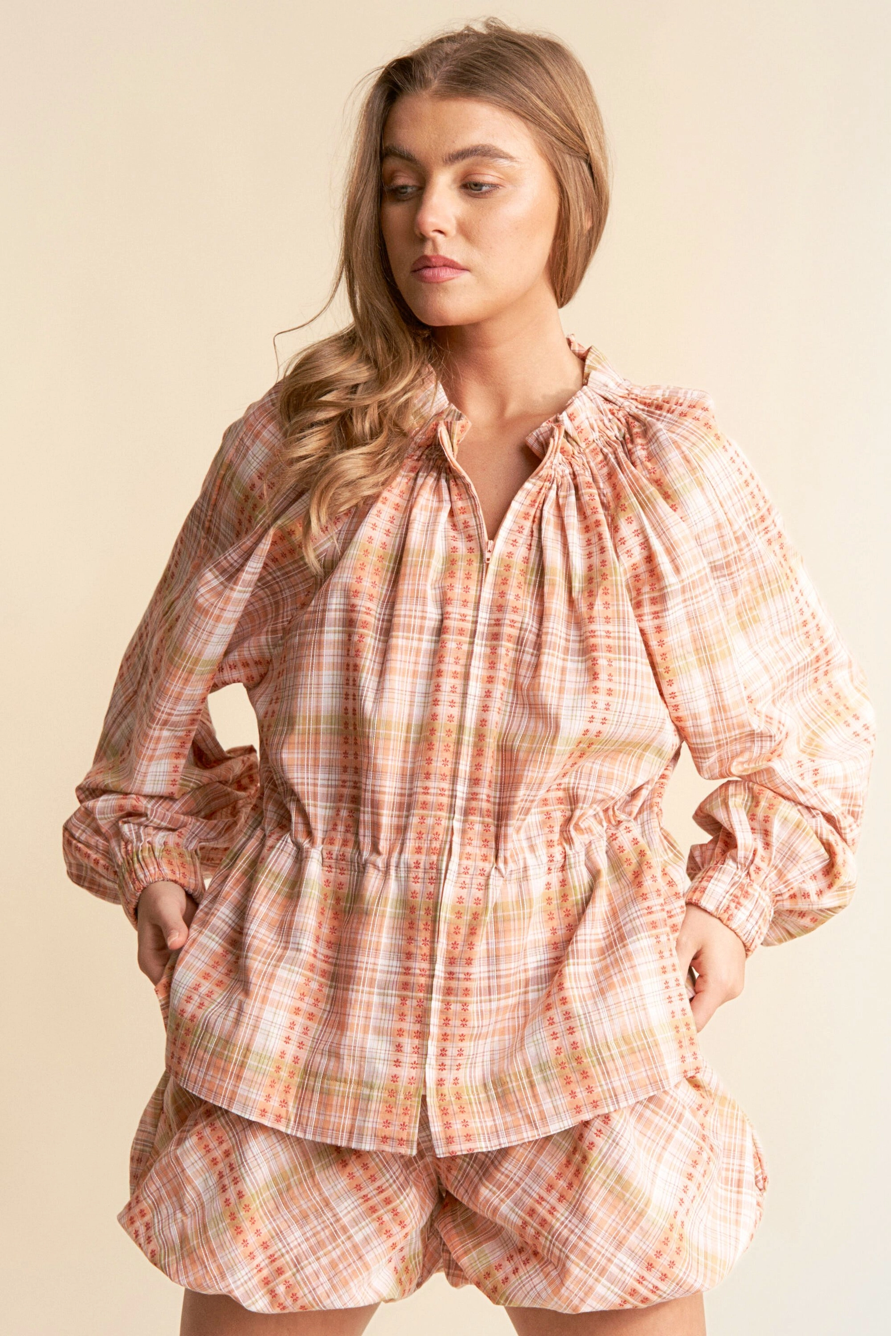 Plaid Two-Piece Set - Styled by Ashley Brooke