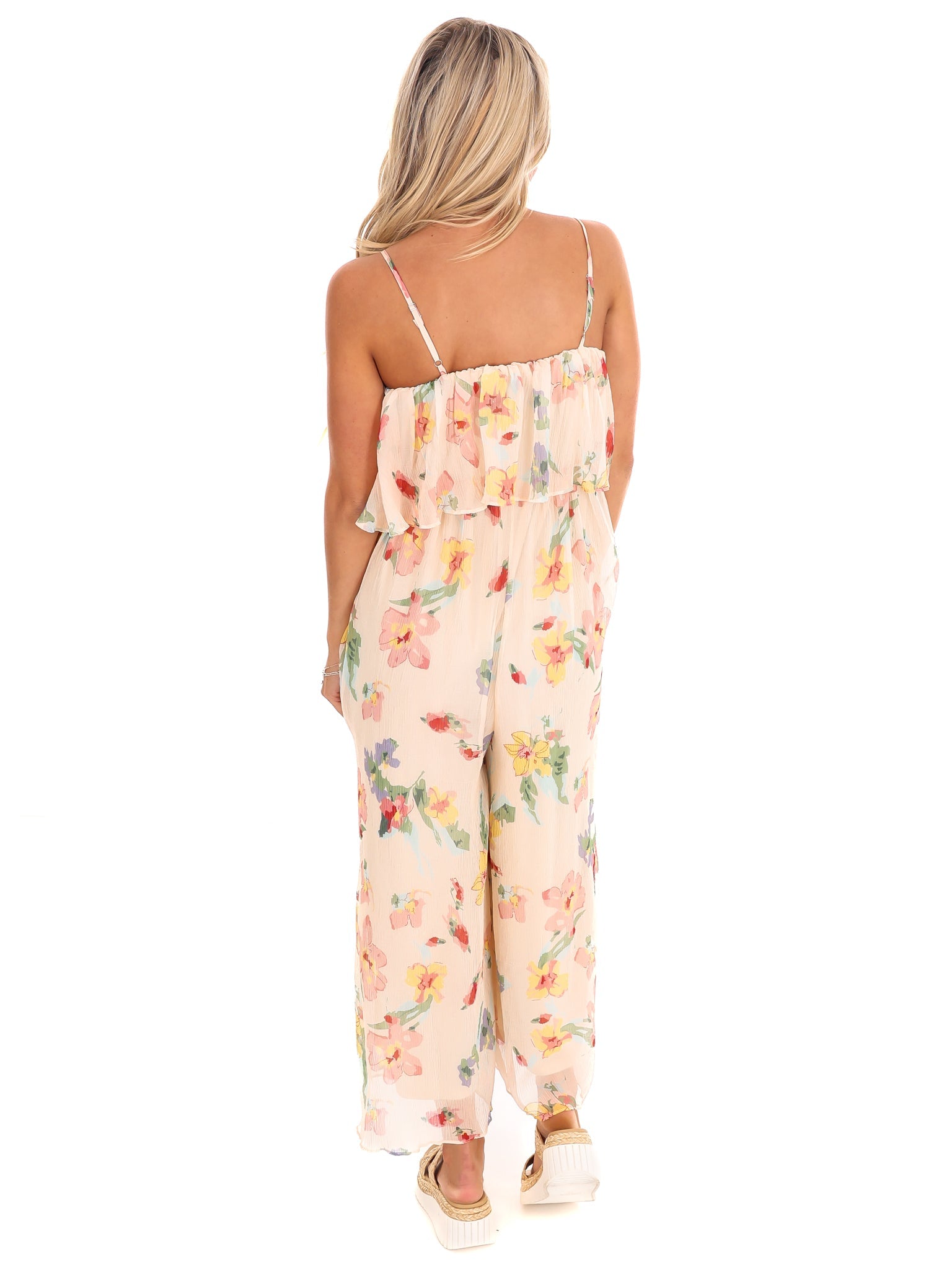 Floral Jumpsuit - Styled by Ashley Brooke