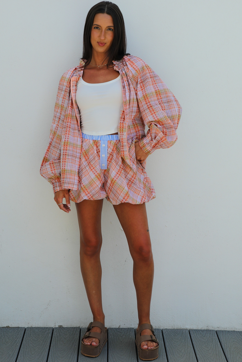 Plaid Two-Piece Set - Styled by Ashley Brooke