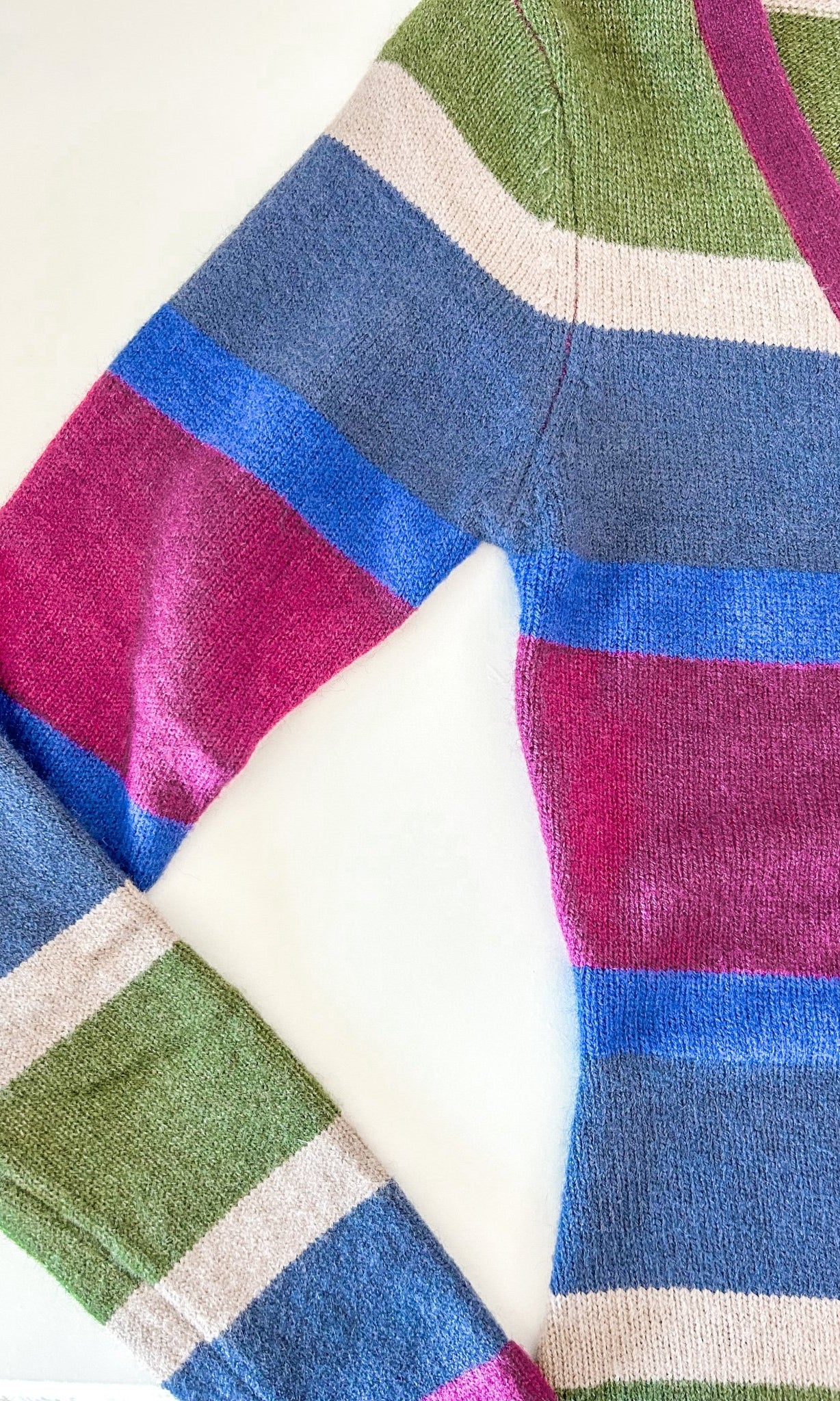 Multicolor Striped Sweater Dress - Styled by Ashley Brooke