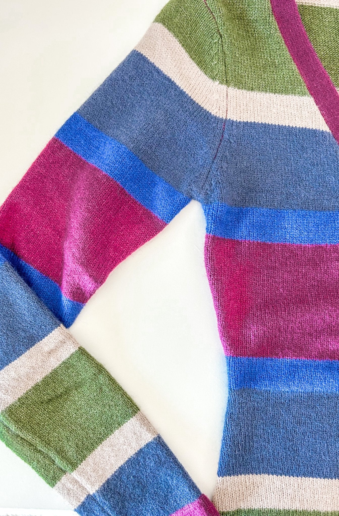 Multicolor Striped Sweater Dress - Styled by Ashley Brooke