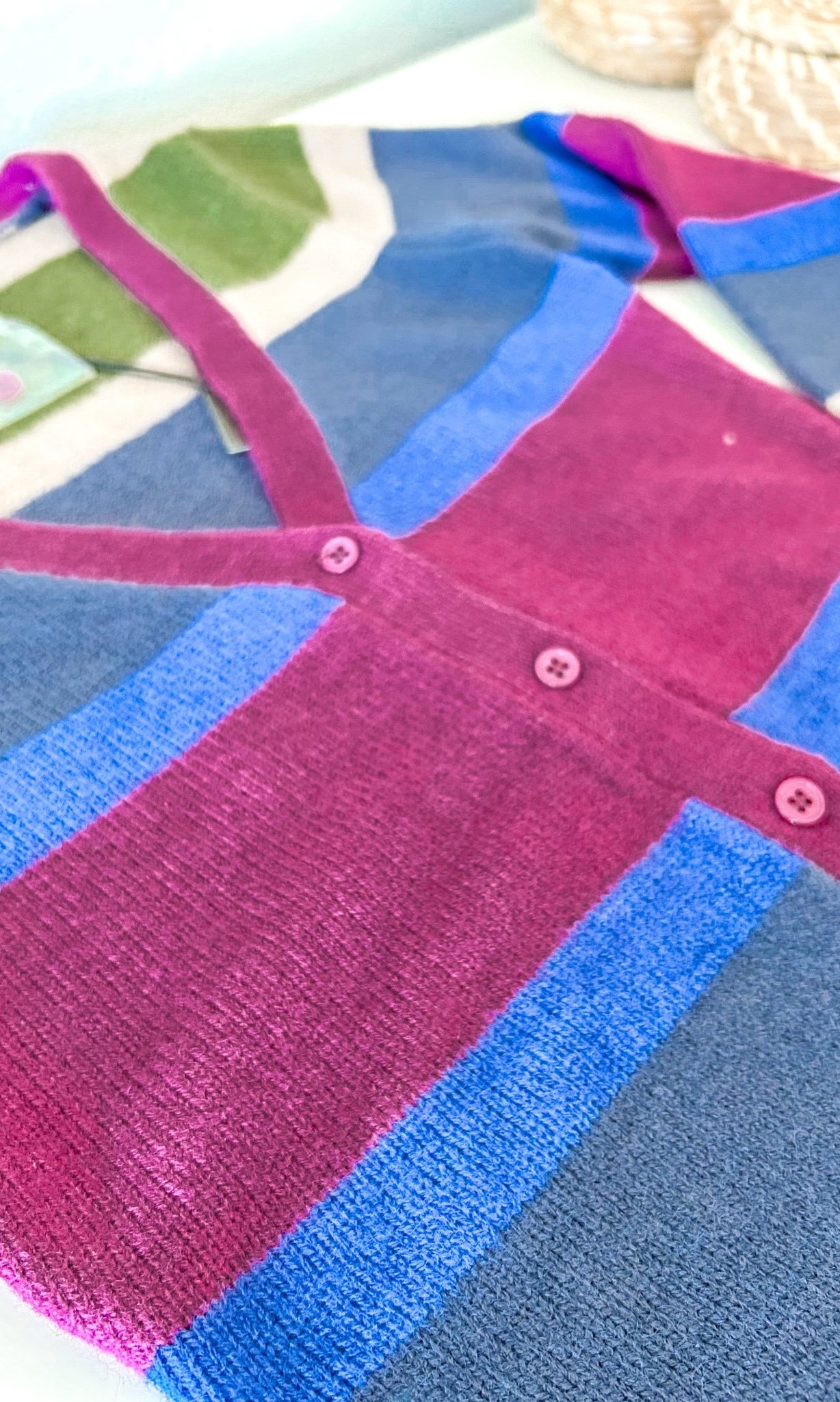 Multicolor Striped Sweater Dress - Styled by Ashley Brooke