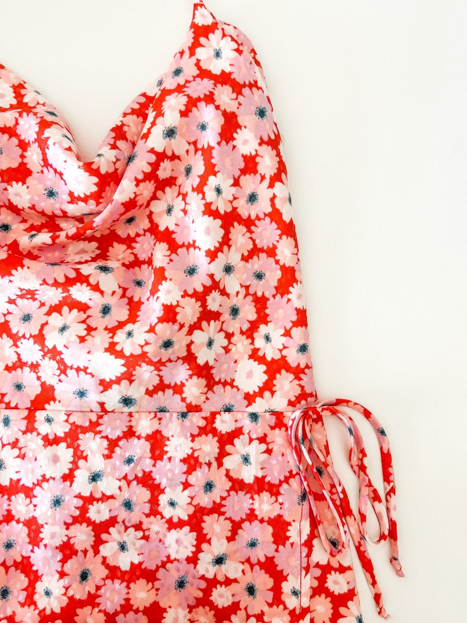 Pink Flower Halter Dress - Styled by Ashley Brooke