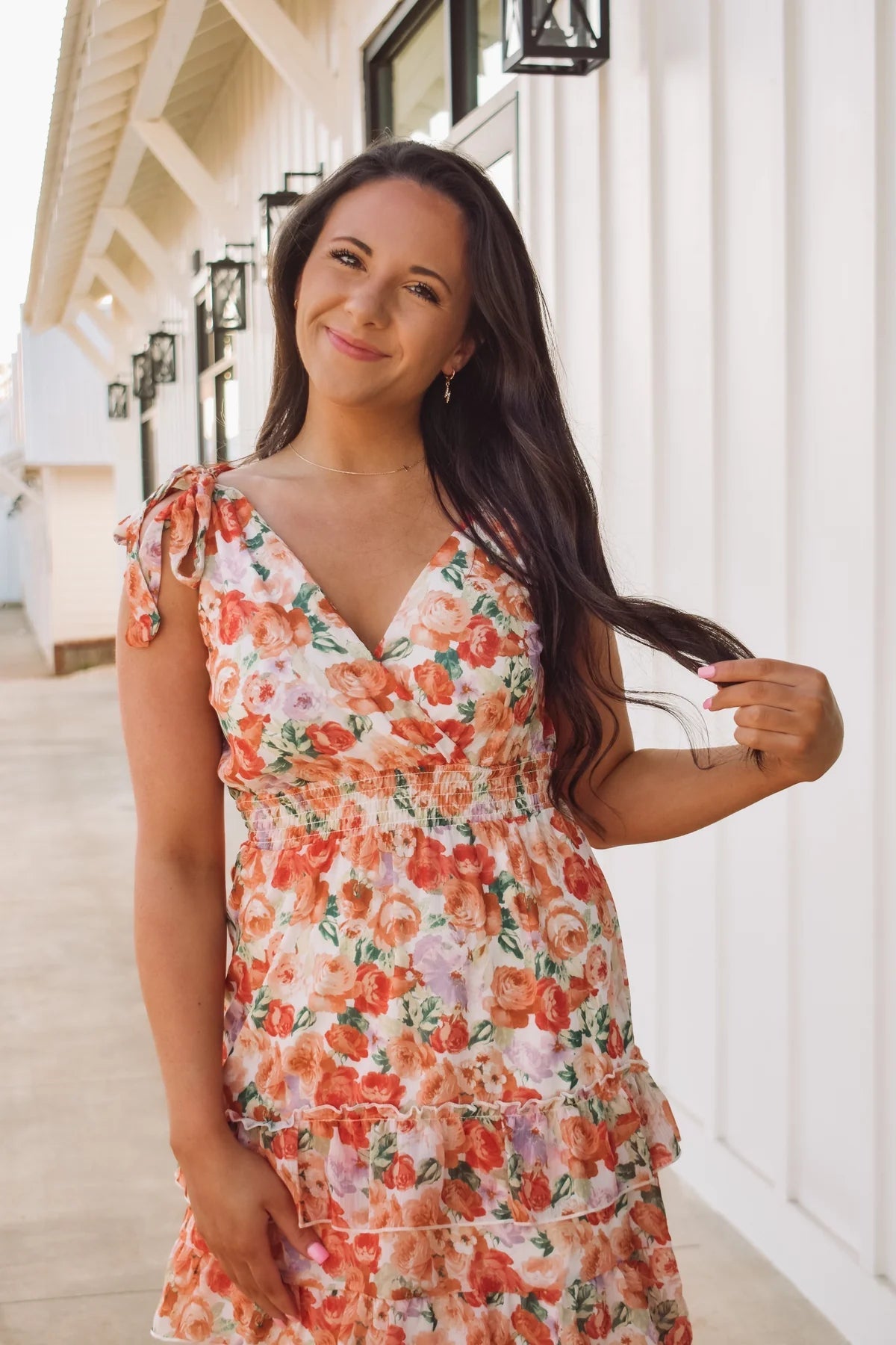 Poppy Floral Mini Dress - Styled by Ashley Brooke