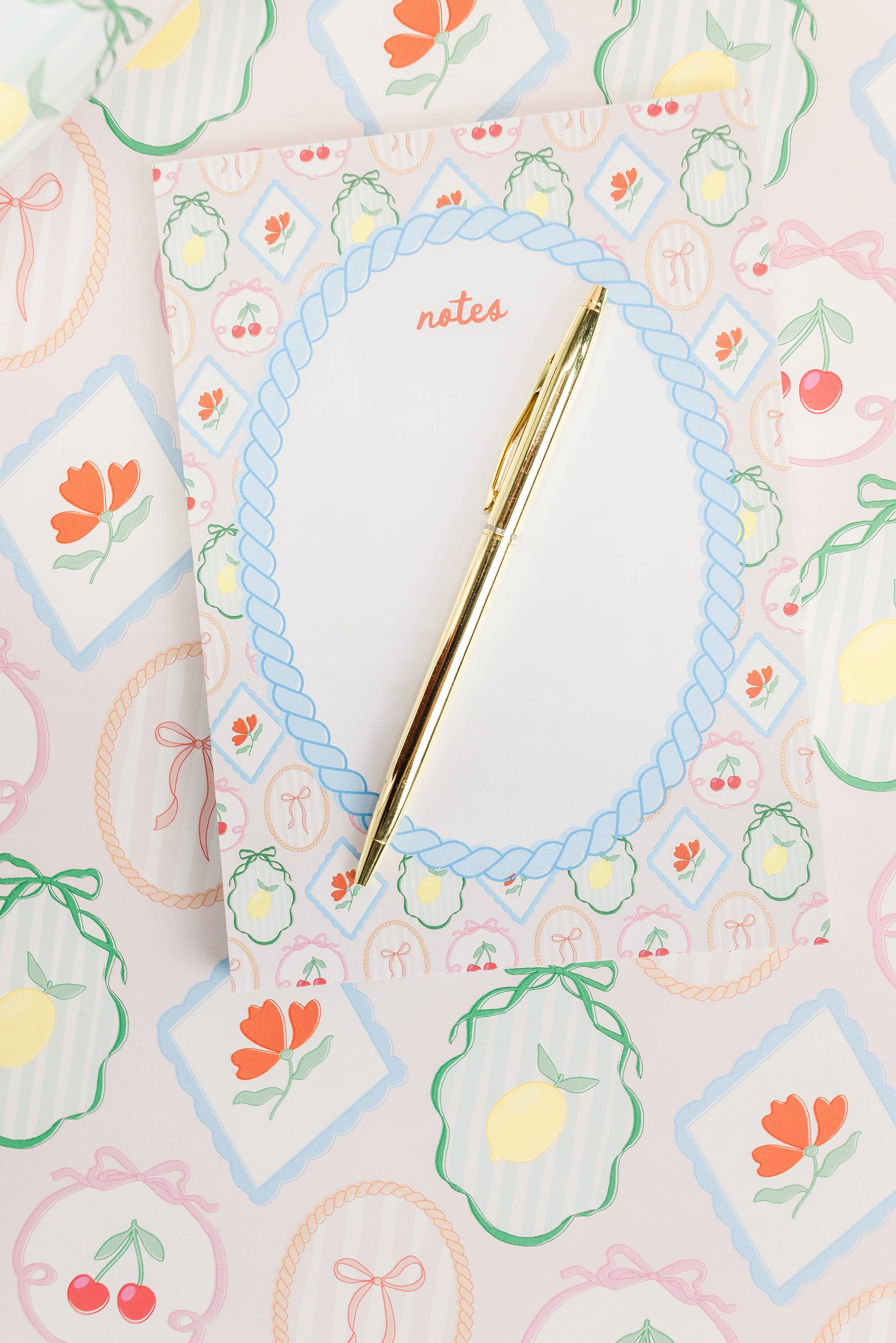 Fruit Patchwork Notepad - Styled by Ashley Brooke