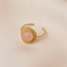 Anaïs Pink Ring by Agapé (2 year warranty) - Styled by Ashley Brooke