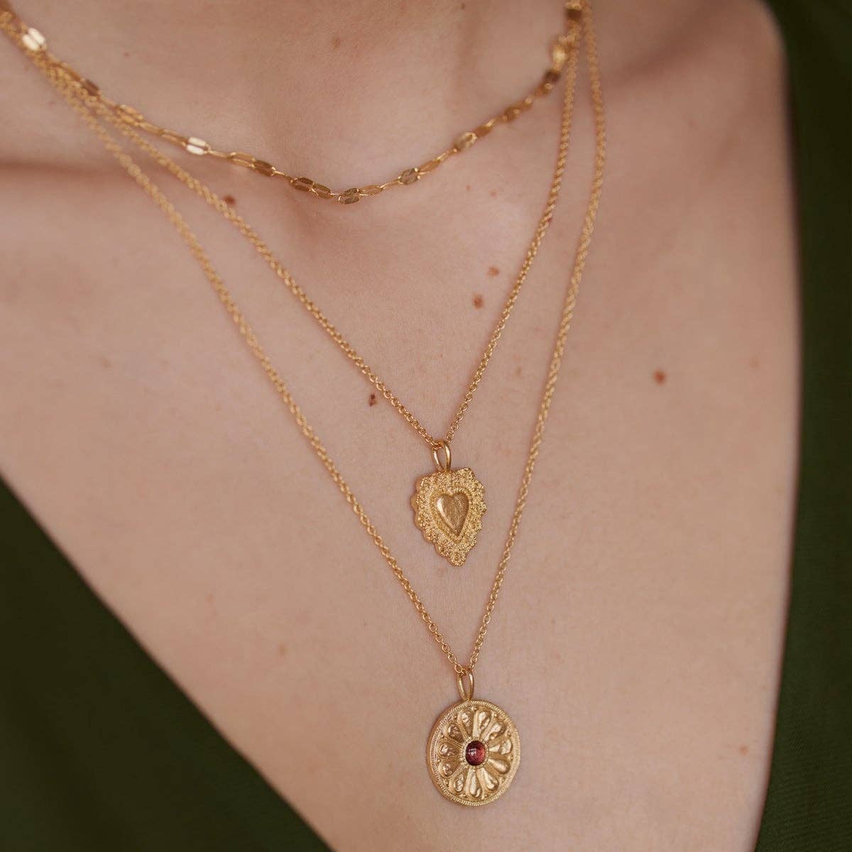 Aphrodite Necklace | Waterproof 24k Sustainable - Styled by Ashley Brooke