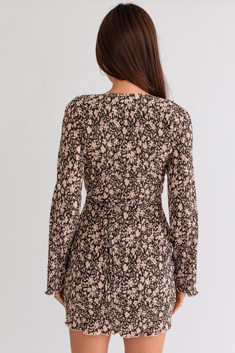 Bell Sleeve Mini Dress - Styled by Ashley Brooke