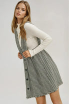 Black and White Tweed Dress - Styled by Ashley Brooke