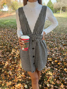 Black and White Teed Dress - Styled by Ashley Brooke