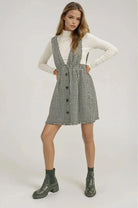 Black and White Tweed Dress - Styled by Ashley Brooke