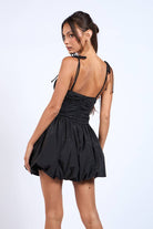 Black Fit and Flare Mini Dress - Styled by Ashley Brooke