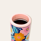 Blue Floral Skinny Can Cooler - Styled by Ashley Brooke