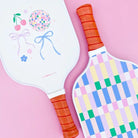 Disco Ball and Bows Pickleball Paddle - Styled by Ashley Brooke