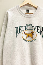 Embroidered Retriever Club Sweatshirt - Styled by Ashley Brooke