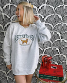 Embroidered Retriever Club Sweatshirt - Styled by Ashley Brooke