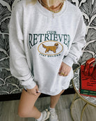 Embroidered Retriever Club Sweatshirt - Styled by Ashley Brooke