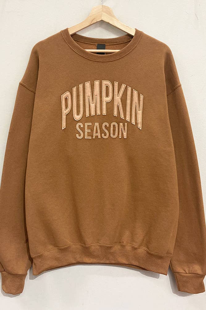 Pumpkin Season Oversized Sweatshirt - Styled by Ashley Brooke