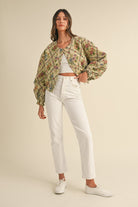 Floral Bomber Jakcet - Styled by Ashley Brooke