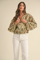 Floral Bomber Jakcet - Styled by Ashley Brooke