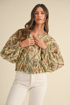 Floral Bomber Jakcet - Styled by Ashley Brooke