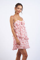 Floral Sweetheart Mini Dress - Styled by Ashley Brooke