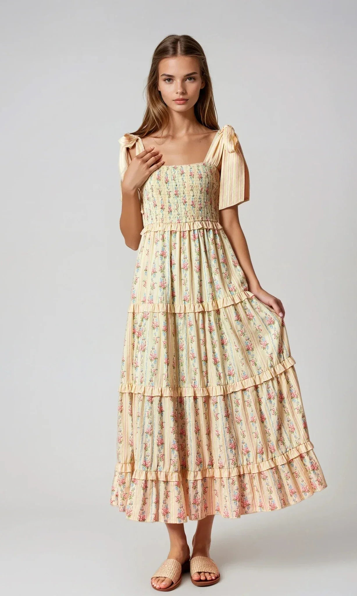 Jacquard Floral Mini Dress | Women's Fit & Flare Dress Styled by Ashley Brooke Jacquard Floral Mini Dress | Women's Fit & Flare Dress Styled by Ashley Brooke