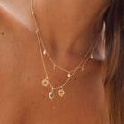 Lysia Turquoise Charm | Waterproof 24k Sustainable - Styled by Ashley Brooke