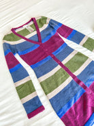 Multicolor Striped Sweater Dress - Styled by Ashley Brooke