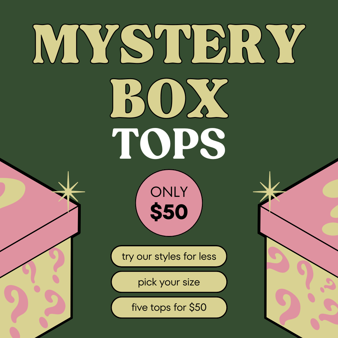 Mystery Box: Tops - Styled by Ashley Brooke