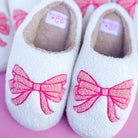 Pink Bow Slippers - Styled by Ashley Brooke