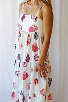 Sea Shell Print Maxi Dress - Styled by Ashley Brooke