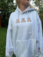 Teddy Bear Embroidered Hoodie - Styled by Ashley Brooke