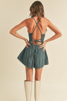 Washed Denim Romper - Styled by Ashley Brooke