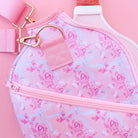 Watercolor Floral Bow Pickleball Paddle Bag & Cover - Styled by Ashley Brooke