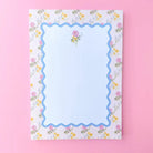 Watercolor Floral Ric Rac Notepad - Styled by Ashley Brooke