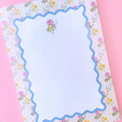 Watercolor Floral Ric Rac Notepad - Styled by Ashley Brooke